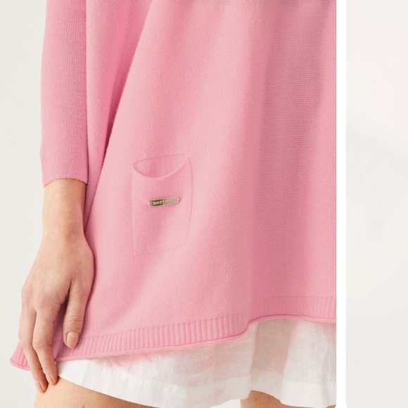 Mersea- Women Pink Catalina Sweater in One Size Pit - Picture 2 of 12
